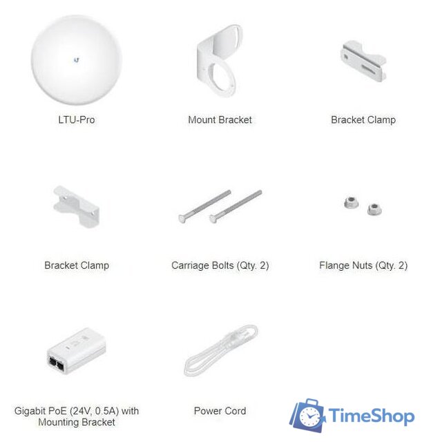 Точка доступа Ubiquiti LTU Pro - Изображение №8 — Интернет-магазин Time-Shop