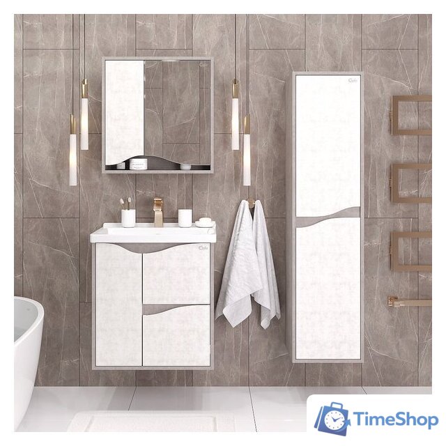  Onika Шкаф-пенал Брендон 35.10 403565 - Изображение №2 — Интернет-магазин Time-Shop