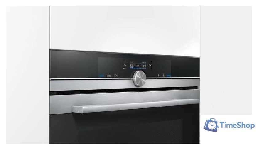 Электрический духовой шкаф Siemens HB672GBS1 - Изображение №5 — Интернет-магазин Time-Shop