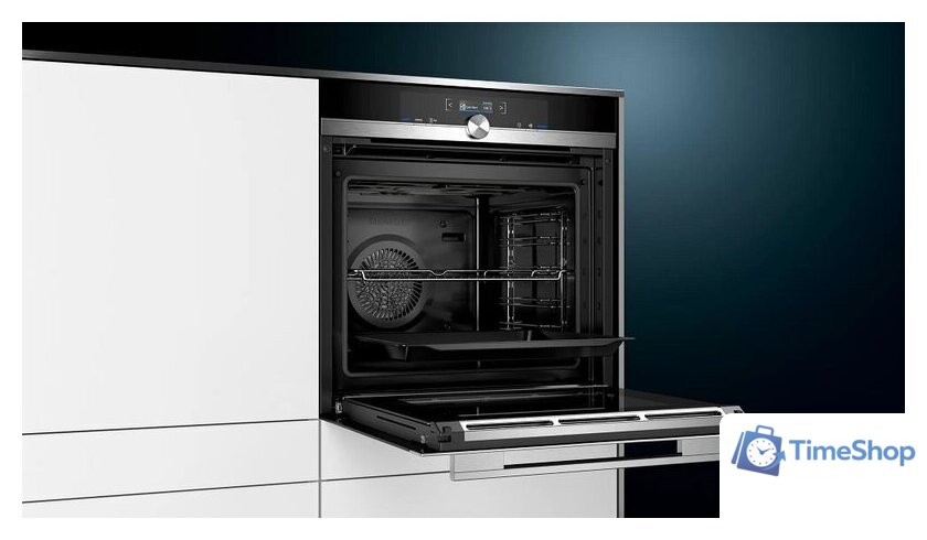 Электрический духовой шкаф Siemens HB672GBS1 - Изображение №4 — Интернет-магазин Time-Shop