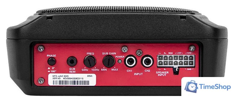 Корпусной активный сабвуфер ACV S68A - Изображение №3 — Интернет-магазин Time-Shop