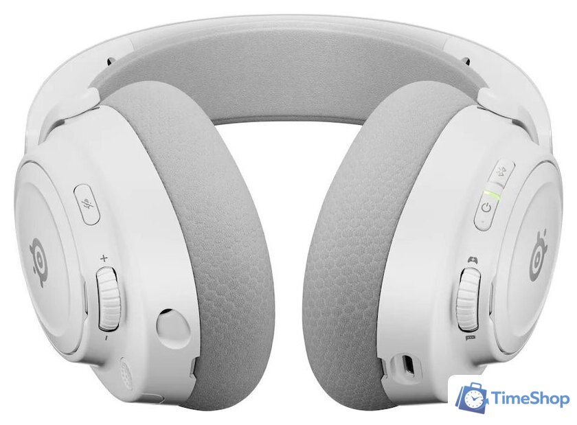 Наушники SteelSeries Arctis Nova 7X Wireless Gen 2 (для Xbox, белый) - Изображение №5 — Интернет-магазин Time-Shop