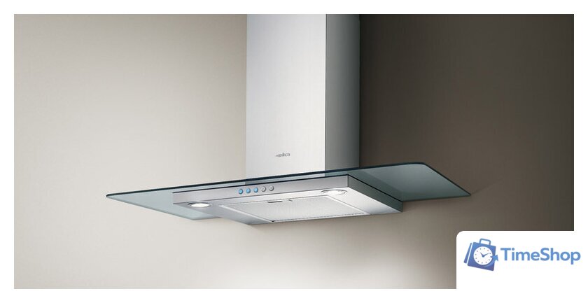 Кухонная вытяжка Elica FLAT GLASS IX/A/60 - Изображение №2 — Интернет-магазин Time-Shop