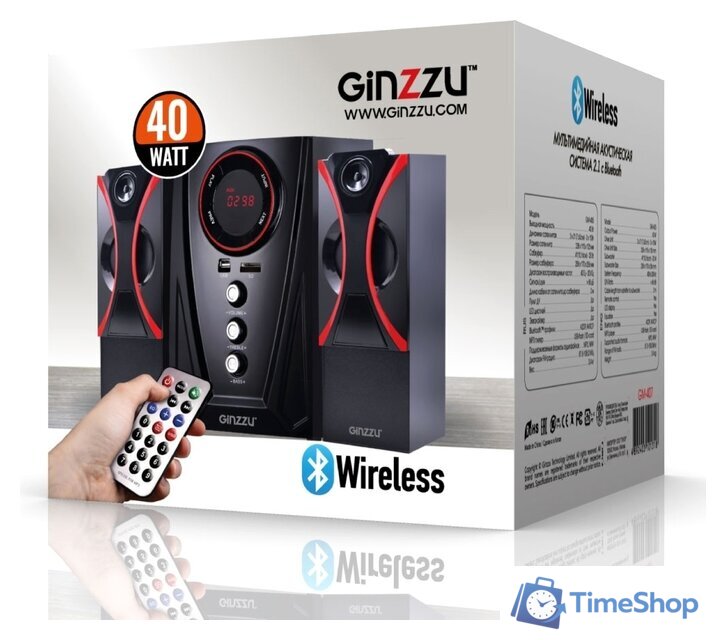 Акустика Ginzzu GM-407 - Изображение №4 — Интернет-магазин Time-Shop