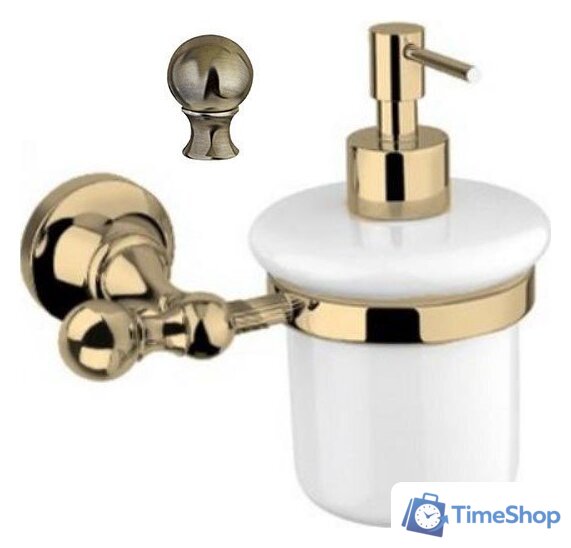 Дозатор для жидкого мыла Cezares Olimp-SOI-02-M (бронза) - Изображение №1 — Интернет-магазин Time-Shop