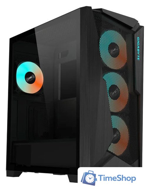 Корпус Gigabyte C301 Glass (черный) - Изображение №1 — Интернет-магазин Time-Shop