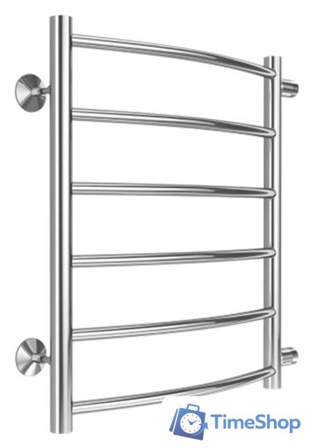 Полотенцесушитель TERMINUS Классик П6 500x600 (боковое подключение 50, хром) - Изображение №2 — Интернет-магазин Time-Shop