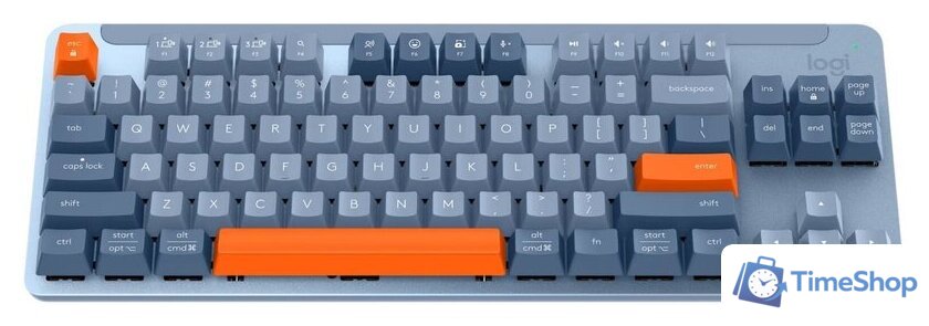 Клавиатура Logitech K855 920-011073 (синий, с гравировкой) - Изображение №2 — Интернет-магазин Time-Shop