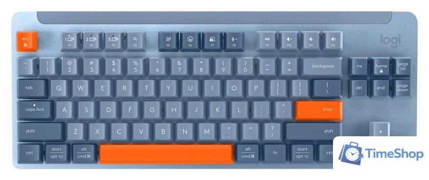Клавиатура Logitech K855 920-011073 (синий, с гравировкой) - Изображение №1 — Интернет-магазин Time-Shop