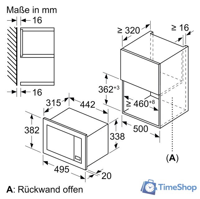 Микроволновая печь Bosch Serie 2 BFL523MW3 - Изображение №6 — Интернет-магазин Time-Shop