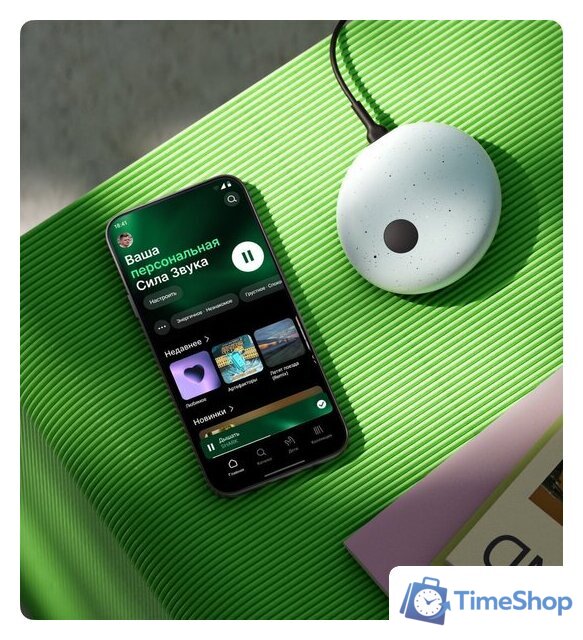 Умная колонка Sber SberBoom Micro - Изображение №4 — Интернет-магазин Time-Shop