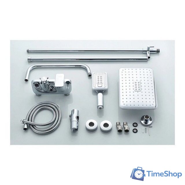 Душевая система  Ledeme L2421 (хром) - Изображение №6 — Интернет-магазин Time-Shop