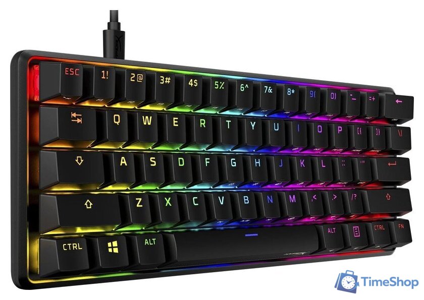 Клавиатура HyperX Alloy Origins 60 (HyperX Red, нет кириллицы) - Изображение №3 — Интернет-магазин Time-Shop