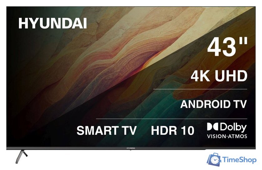 Телевизор Hyundai H-LED43BU7009 - Изображение №1 — Интернет-магазин Time-Shop
