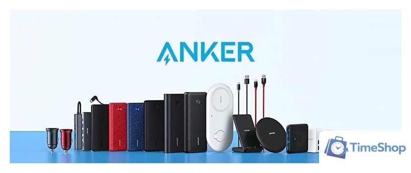 Сетевое зарядное Anker PowerPort Nano II GaN 65 Вт - Изображение №2 — Интернет-магазин Time-Shop
