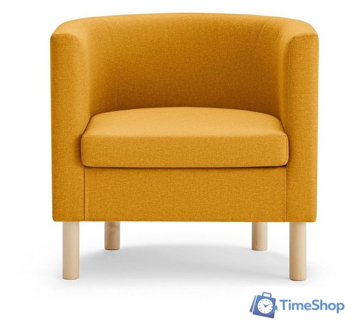 Интерьерное кресло Mio Tesoro Агата 351 (горчичный 1172) - Изображение №7 — Интернет-магазин Time-Shop