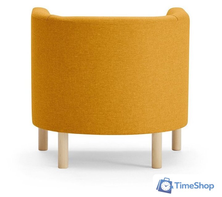 Интерьерное кресло Mio Tesoro Агата 351 (горчичный 1172) - Изображение №12 — Интернет-магазин Time-Shop