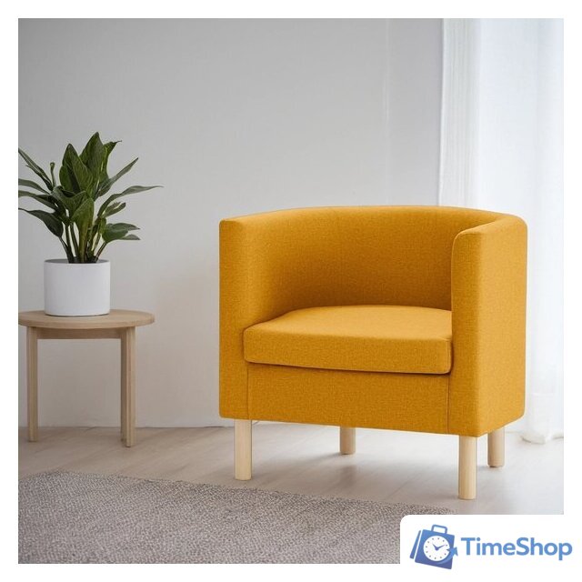 Интерьерное кресло Mio Tesoro Агата 351 (горчичный 1172) - Изображение №4 — Интернет-магазин Time-Shop