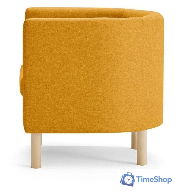 Интерьерное кресло Mio Tesoro Агата 351 (горчичный 1172) - Изображение №9 — Интернет-магазин Time-Shop