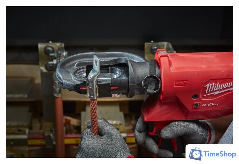 Кримпер Milwaukee M18 HCCT109/42-522C 4933459273 (с 2-мя АКБ, кейс) - Изображение №4 — Интернет-магазин Time-Shop