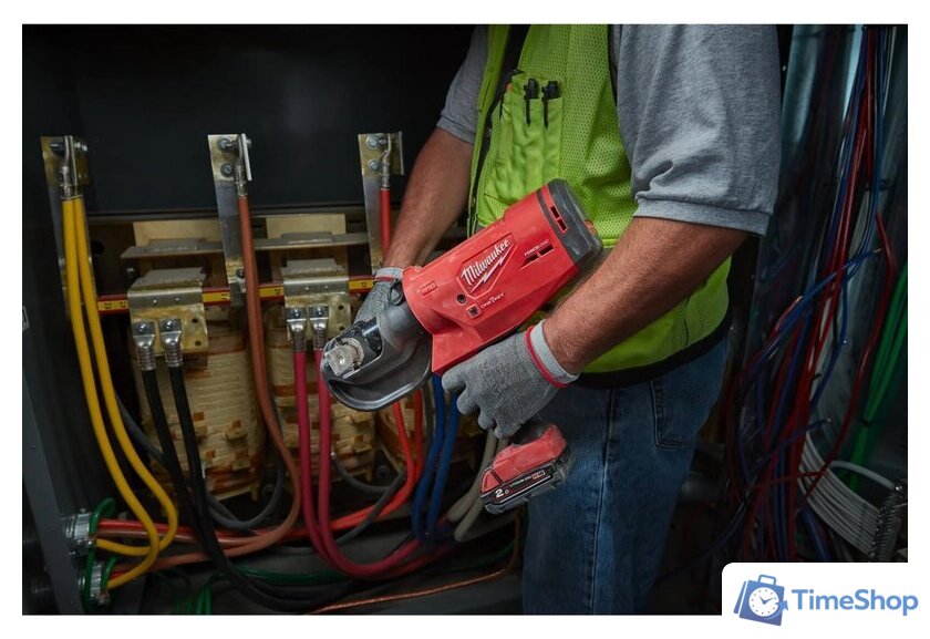 Кримпер Milwaukee M18 HCCT109/42-522C 4933459273 (с 2-мя АКБ, кейс) - Изображение №3 — Интернет-магазин Time-Shop