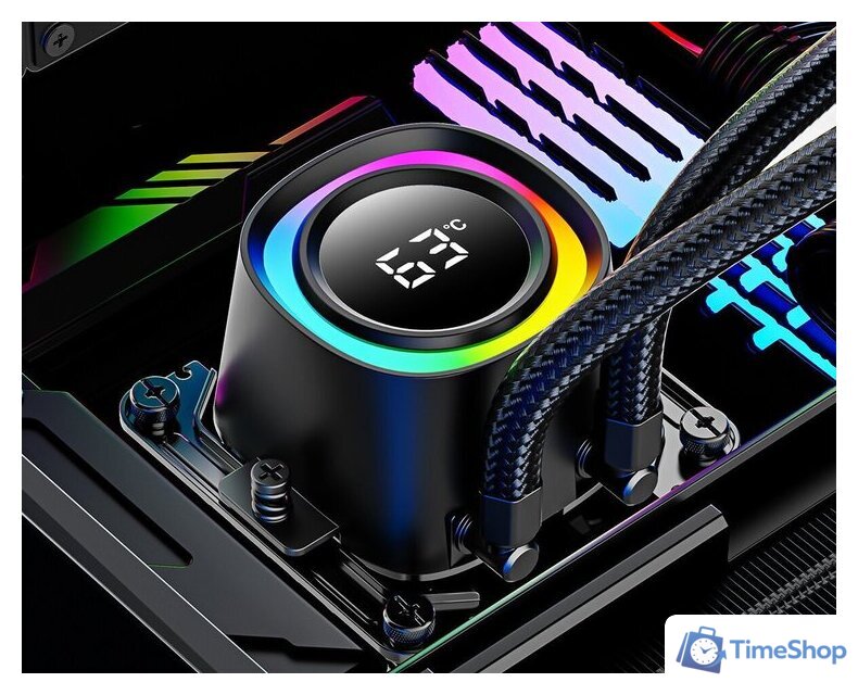 Система жидкостного охлаждения для процессора ID-Cooling FX240 TD - Изображение №7 — Интернет-магазин Time-Shop