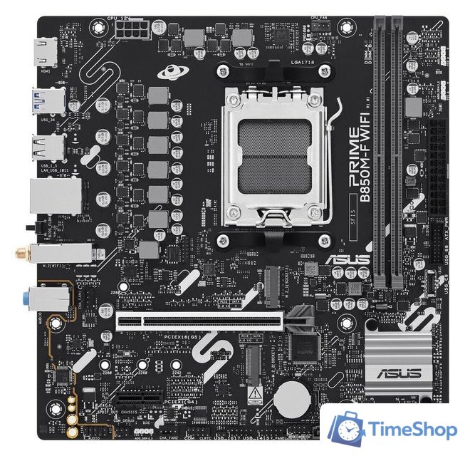 Материнская плата ASUS Prime B850M-F WiFi - Изображение №1 — Интернет-магазин Time-Shop