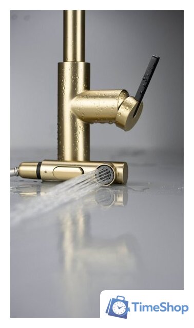 Смеситель Deante Momi Gold BKM R73M - Изображение №5 — Интернет-магазин Time-Shop