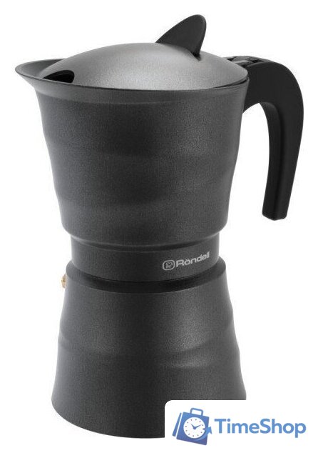 Гейзерная кофеварка Rondell Pacific Grey RDA-1901 - Изображение №1 — Интернет-магазин Time-Shop