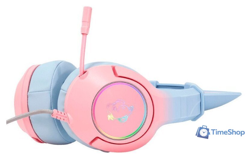 Наушники Onikuma K9 (голубой/розовый) - Изображение №5 — Интернет-магазин Time-Shop