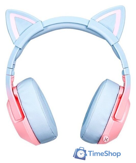 Наушники Onikuma K9 (голубой/розовый) - Изображение №3 — Интернет-магазин Time-Shop