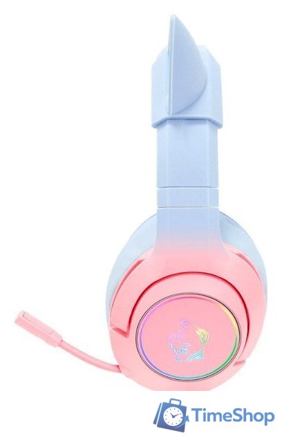 Наушники Onikuma K9 (голубой/розовый) - Изображение №4 — Интернет-магазин Time-Shop