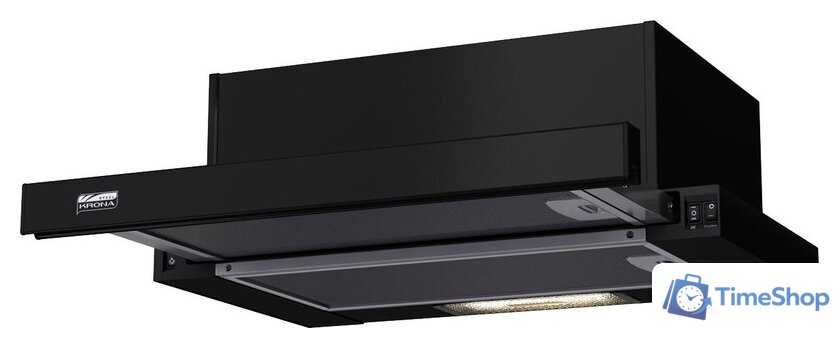 Кухонная вытяжка Krona Kamilla 500 Black 1m - Изображение №1 — Интернет-магазин Time-Shop
