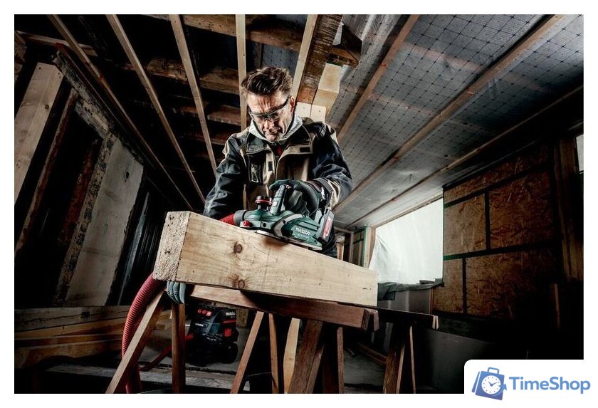 Рубанок Metabo HO 18 LTX 20-82 602082840 (без АКб) - Изображение №3 — Интернет-магазин Time-Shop