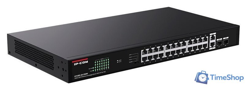 Неуправляемый коммутатор IP-COM G1128P-24-250W - Изображение №3 — Интернет-магазин Time-Shop