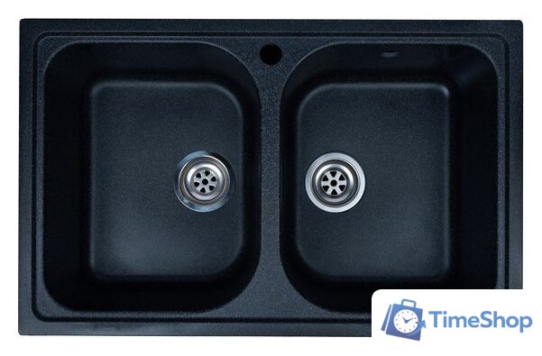Кухонная мойка Granrus GR-785 W (черный) - Изображение №1 — Интернет-магазин Time-Shop