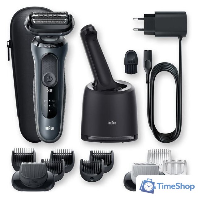 Электробритва Braun Series 6 60-N7650cc - Изображение №2 — Интернет-магазин Time-Shop