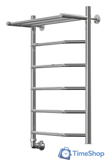 Полотенцесушитель Granula Трапеция, с полочкой 50х100 см - Изображение №1 — Интернет-магазин Time-Shop