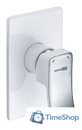 Смеситель Wasserkraft Aller 10651 (белый/хром) - Изображение №1 — Интернет-магазин Time-Shop