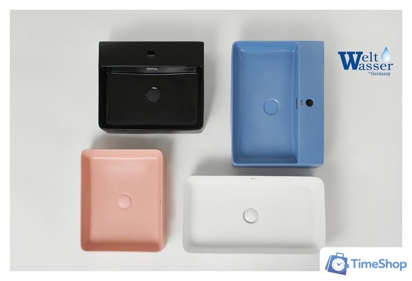 Умывальник WeltWasser Elbach 2173 MBL - Изображение №4 — Интернет-магазин Time-Shop