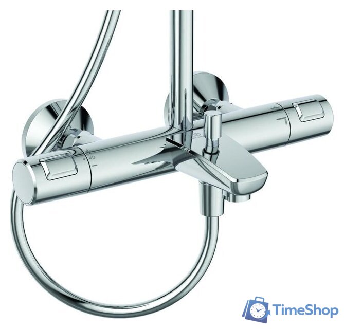 Душевая система  Ideal Standard Ceratherm T25 A7590AA - Изображение №3 — Интернет-магазин Time-Shop