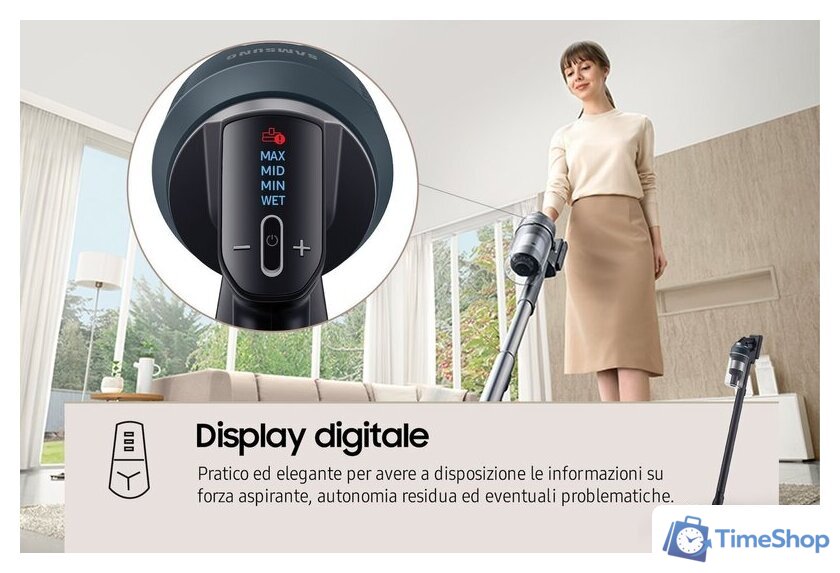 Пылесос Samsung Jet 85 VS20C852FTB/WA - Изображение №7 — Интернет-магазин Time-Shop