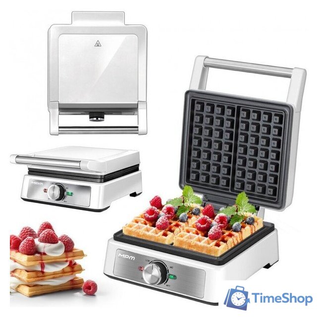 Вафельница MPM MGO-41 - Изображение №5 — Интернет-магазин Time-Shop