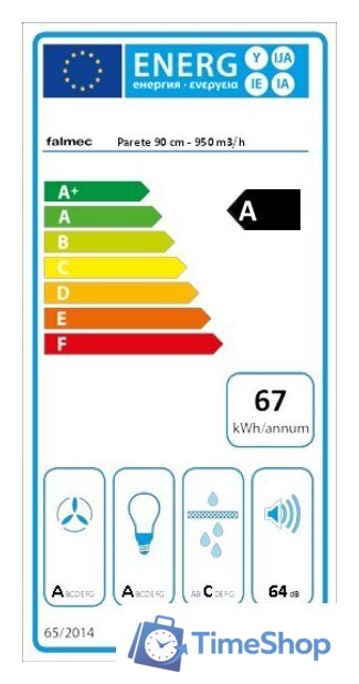Кухонная вытяжка Falmec Marte Professional 90 950 м3/ч (нержавеющая сталь) - Изображение №3 — Интернет-магазин Time-Shop