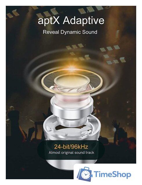 Наушники QCY MeloBuds T18 (белый) - Изображение №2 — Интернет-магазин Time-Shop