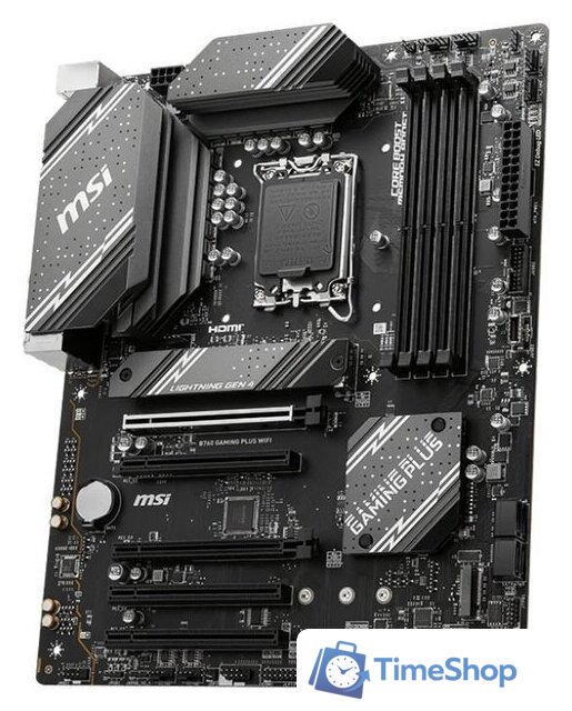 Материнская плата MSI B760 Gaming Plus WiFi - Изображение №2 — Интернет-магазин Time-Shop