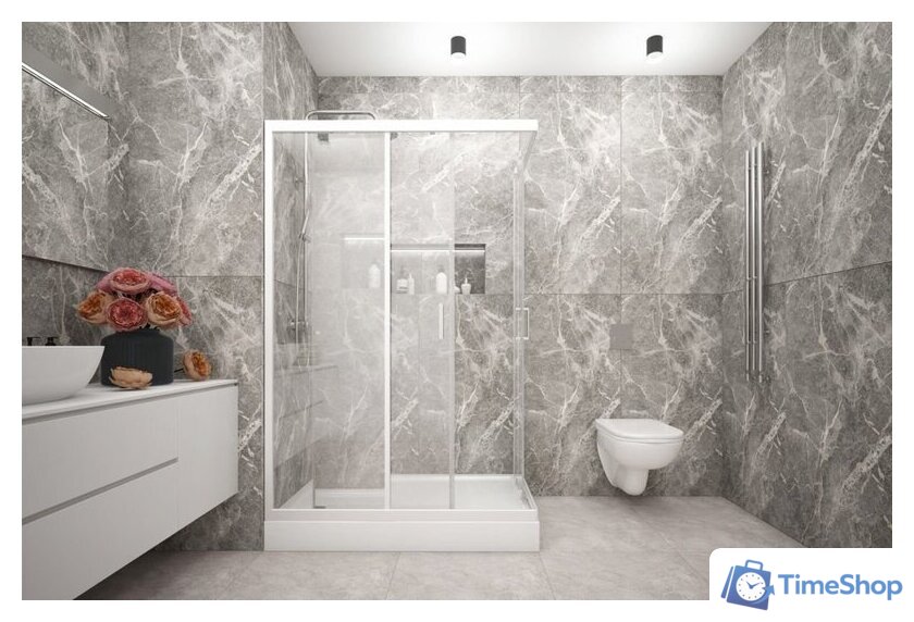 Душевой уголок Метакам Universal Pro 120x80 KKS_014547 (прозрачное стекло) - Изображение №5 — Интернет-магазин Time-Shop