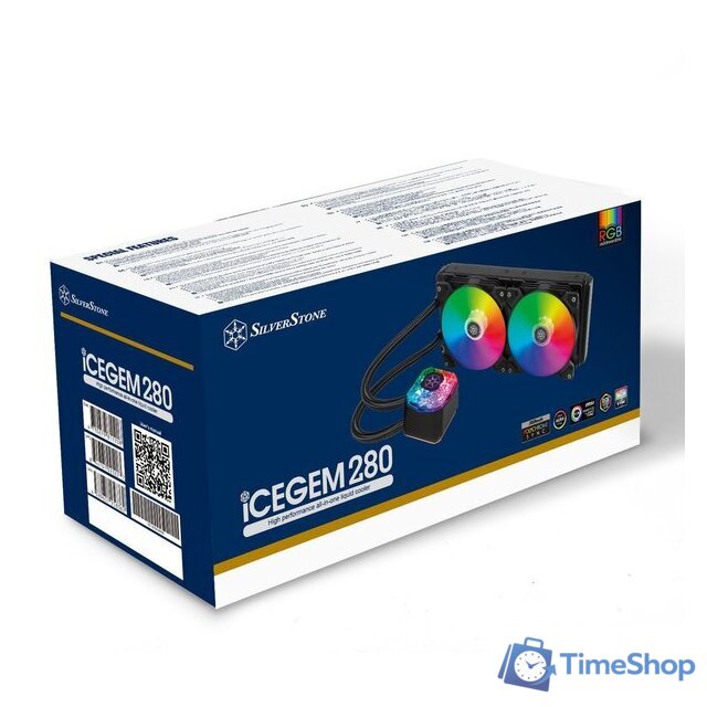 Система жидкостного охлаждения для процессора SilverStone IceGem 280 - Изображение №8 — Интернет-магазин Time-Shop