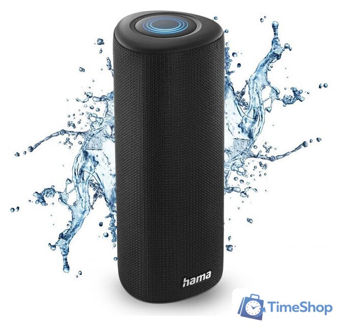 Беспроводная колонка Hama Pipe 3.0 (черный) - Изображение №9 — Интернет-магазин Time-Shop