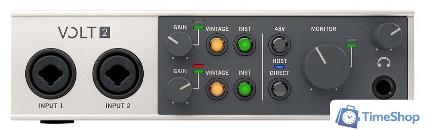 Аудиоинтерфейс Universal Audio Volt 2 - Изображение №1 — Интернет-магазин Time-Shop